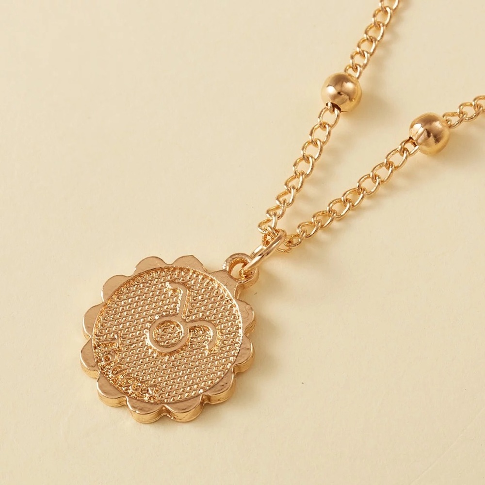 Taurus April-May Zodiac Beaded Horoscope Necklace - Picture 3 of 12
